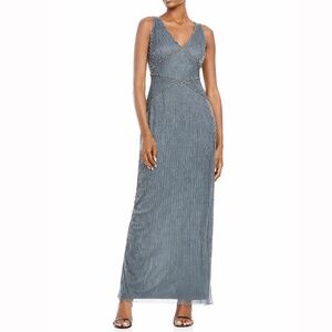 Adrianna Papell -‎ Beaded Long Dress